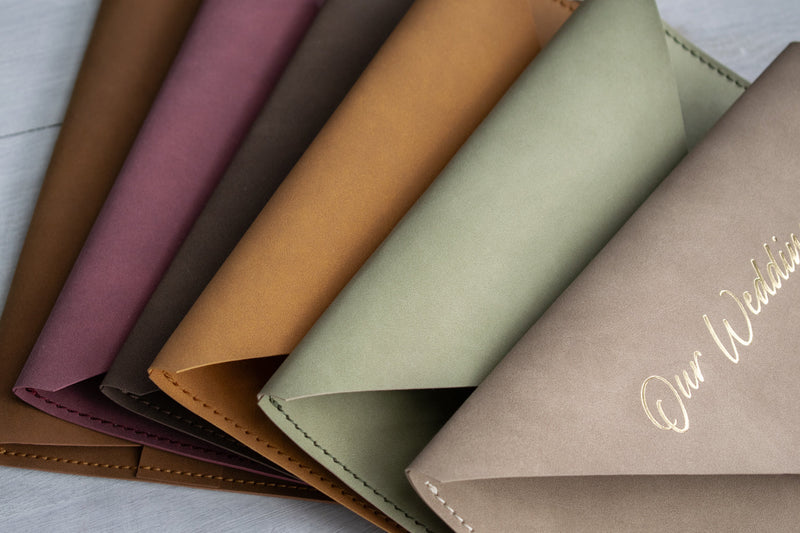 Keepsake envelopes in verschillende kleuren
